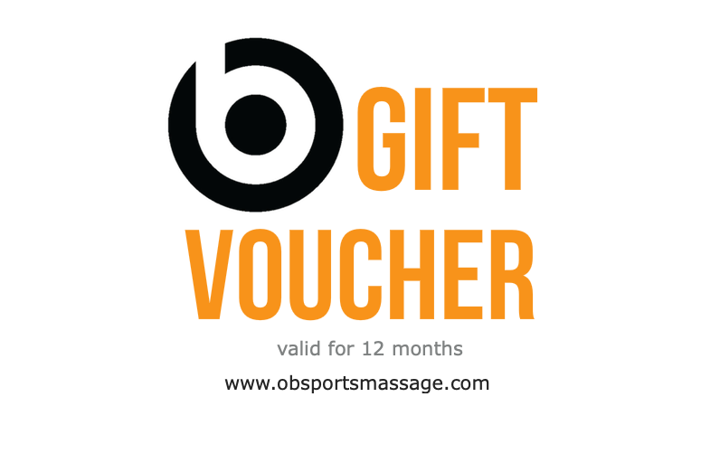 sports massage, voucher, gift voucher, obsportsmassage, adele fowler, oxford